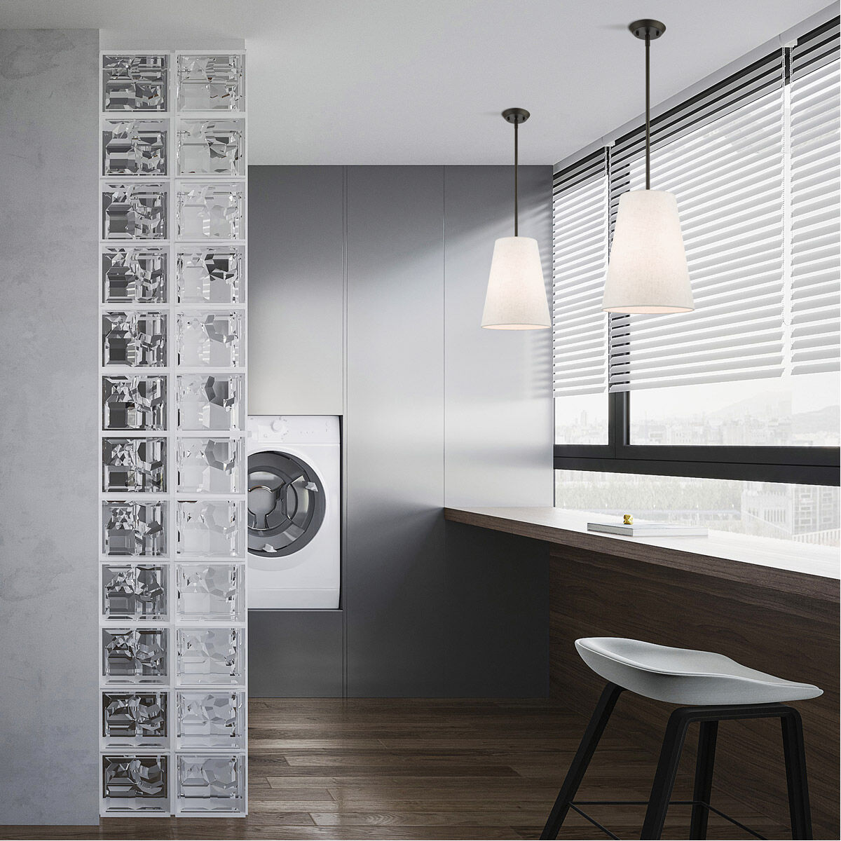 Prato 1 Light 11 inch Bronze Pendant Ceiling Light