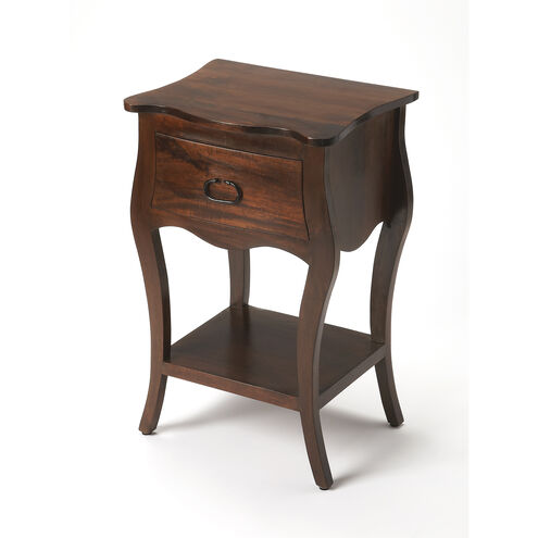 Masterpiece Rochelle Antique Walnut Chairside Chest
