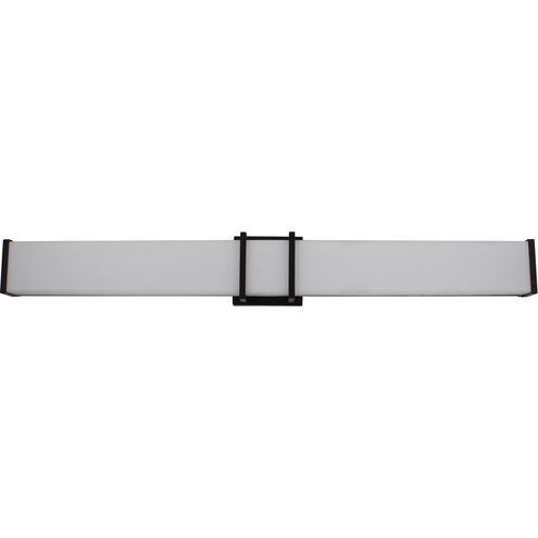 Tomero LED 35.24 inch Matte Black Bath Vanity Wall Light