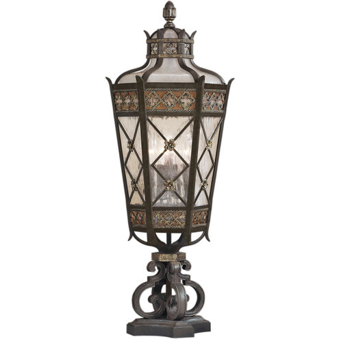 Chateau Outdoor 5 Light 35 inch Bronze Outdoor Pier Mount