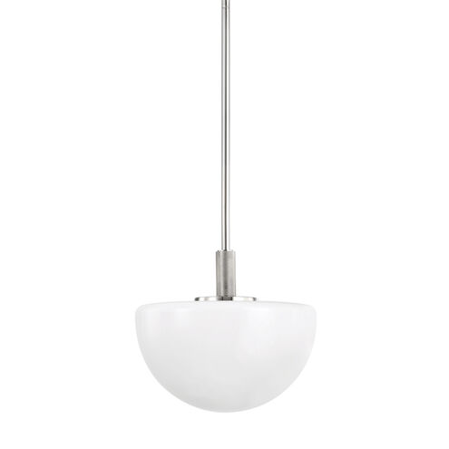 Lethbridge 1 Light 11 inch Polished Nickel Pendant Ceiling Light