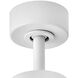 Atticus 42 inch Matte White Fan