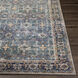 Erin 35 X 24 inch Deep Teal Rug in 2 x 3, Rectangle