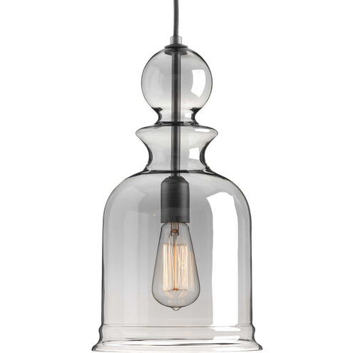 Staunton 1 Light Graphite Pendant Ceiling Light, Design Series