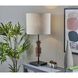 Elton 28 inch 60 watt Black and Walnut Rubber Wood Table Lamp Portable Light