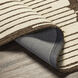 Cherokee 90 X 60 inch Light Grey Rug in 5 x 8, Rectangle