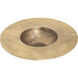 Barish 16 X 4 inch Vessel in Aged Brass