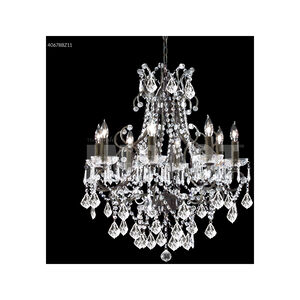 Charleston 8 Light 31 inch Bronze Crystal Chandelier Ceiling Light, without Veil