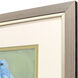 Sweet Little Bird Green and Blue and Multi and Black Framed Art, Propac