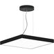 Jazz LED 24 inch Black Pendant Ceiling Light