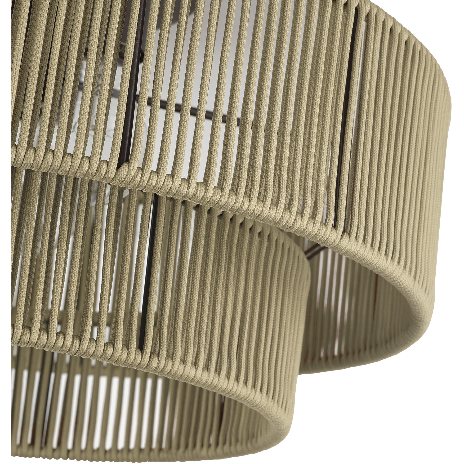 Acordia 4 Light 21 inch English Bronze Semi Flush Mount Ceiling Light, Extra Large