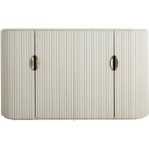 Isadora Brushed Brass / Sesame White Cabinet