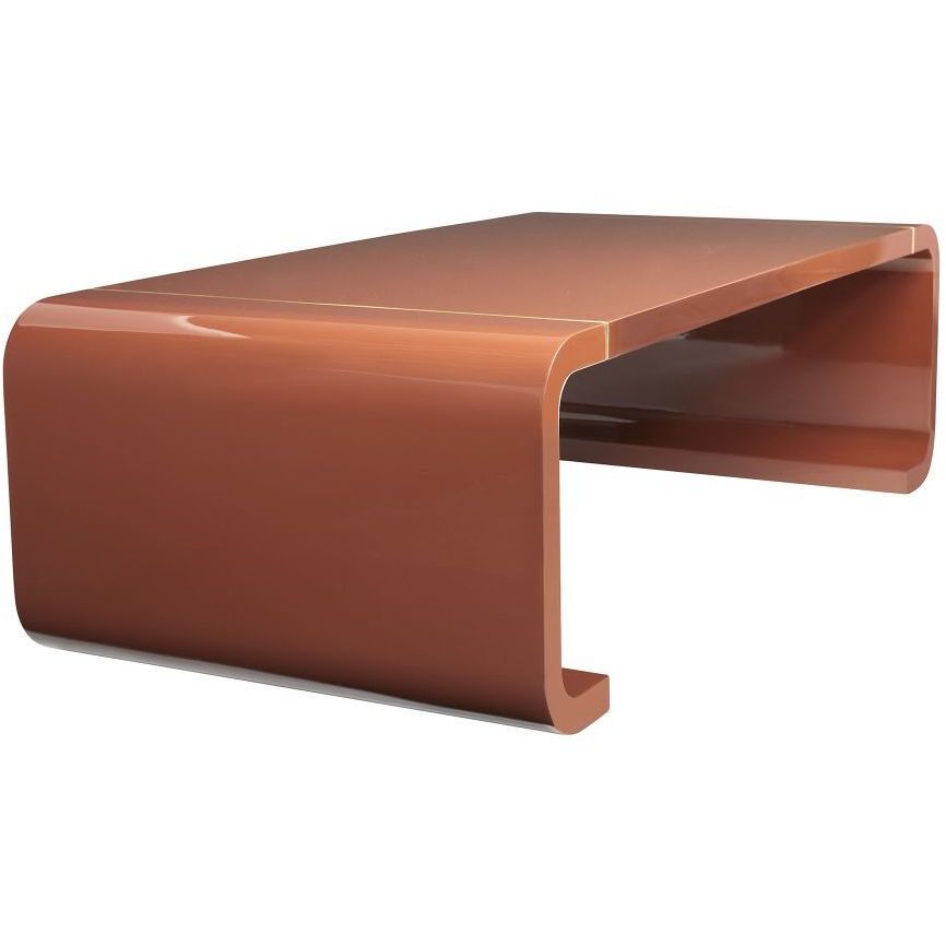 Turnley 55 X 17 inch Paprika Cocktail Table