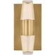 Sean Lavin Lassell 2 Light 2.7 inch Natural Brass ADA Wall Sconce Wall Light in 120V
