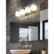 Colette Vanity Wall Light in Brushed Nickel