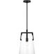 Drew & Jonathan Crofton 1 Light 10.25 inch Midnight Black Pendant Ceiling Light, Medium