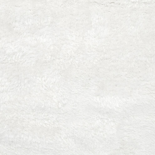 Grizzly 108 X 72 inch White Handmade Rug in 6 x 9, Rectangle