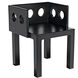 Elton Hand Rubbed Black Dining Chair