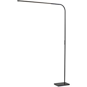 Cullen 74 inch 24.00 watt Black LED Arc Floor Lamp Portable Light, with Smart Switch