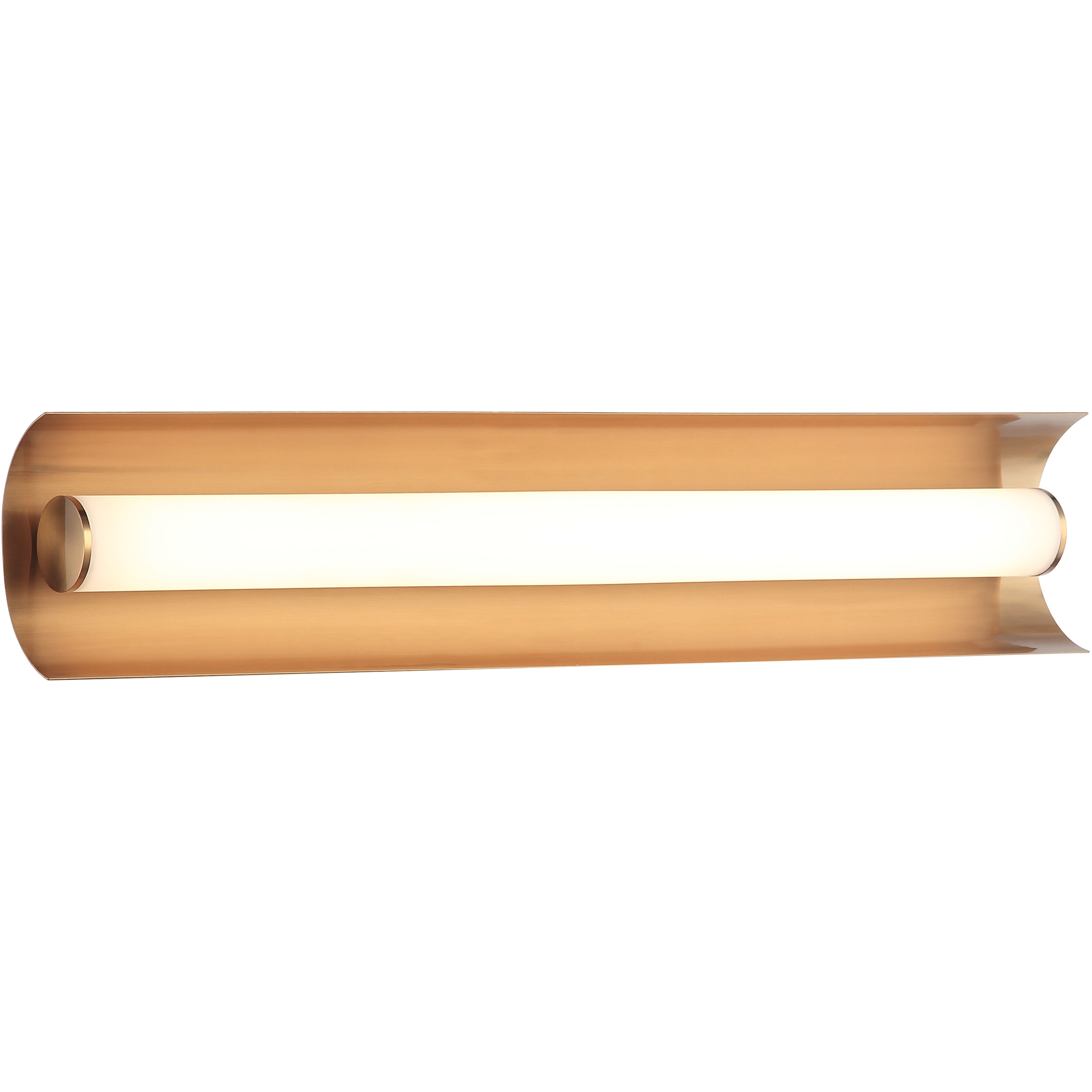 Norvan LED 18 inch Aged Gold Brass Wall Sconce Wall Light