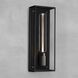 Caged Wet LED 19.21 inch Black / Gun Metal Outdoor Wall Lighting