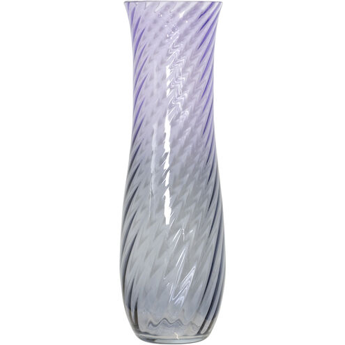Lavender Ombre 22 X 7 inch Vase