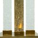 Crystal 31.5 inch 3 watt Gold Table Lamp Portable Light