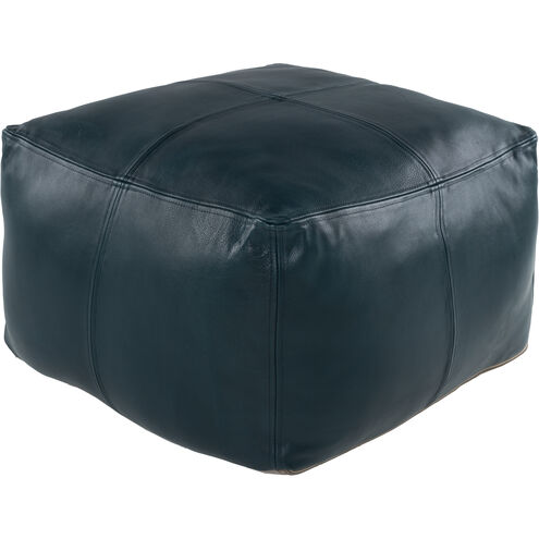 Sheffield 13 inch Deep Teal Pouf, Rectangle