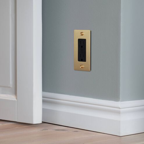 1G Duplex 125 White Outlet