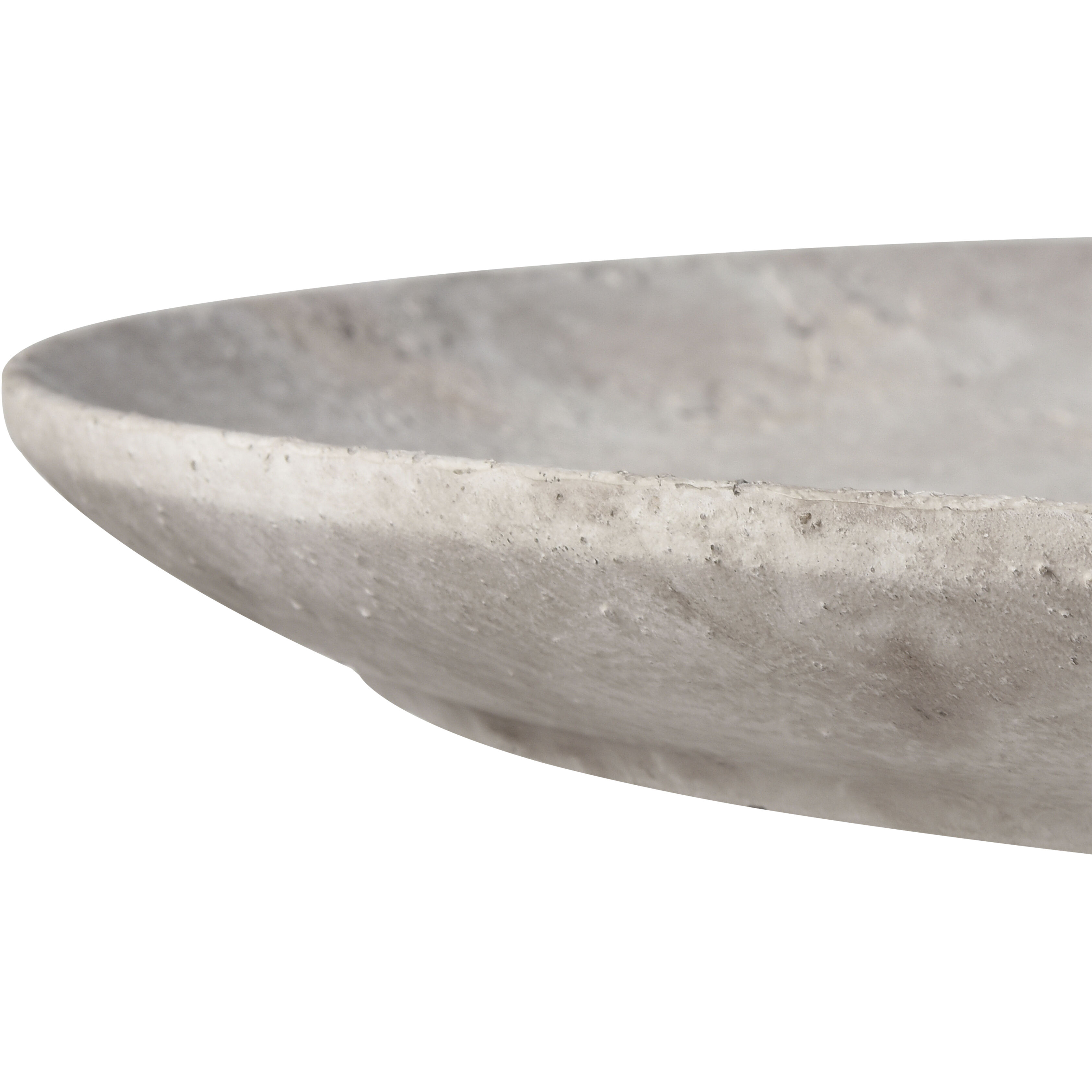 Pantheon 16 X 16 inch Aged White Charger