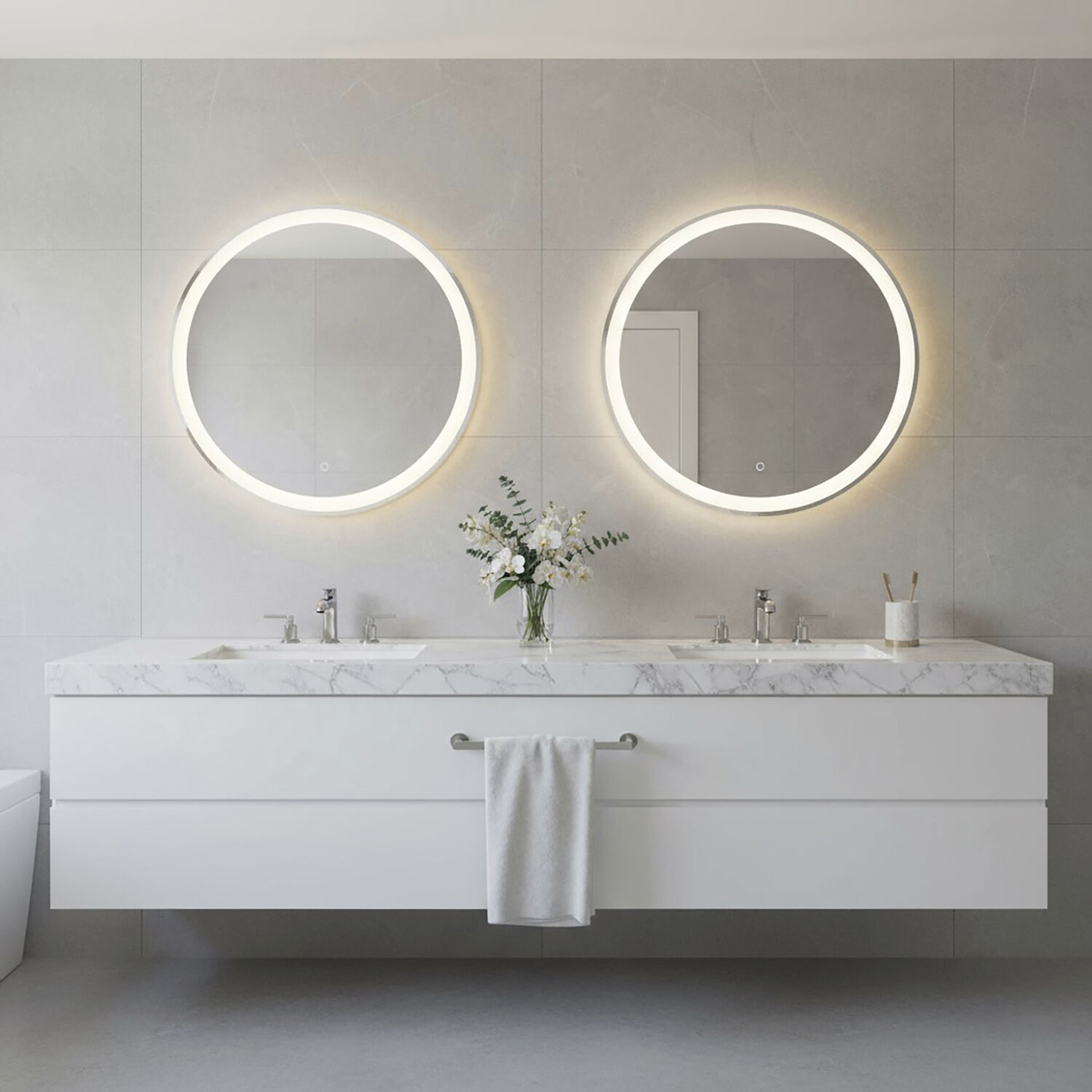 Reflections 23.6 X 23.5 inch LED Mirror