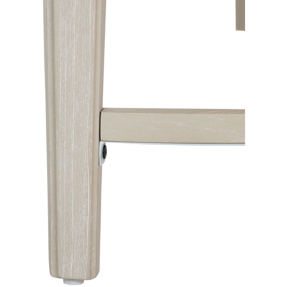 Whitlock 86 X 44 inch Cerused White Dining Table