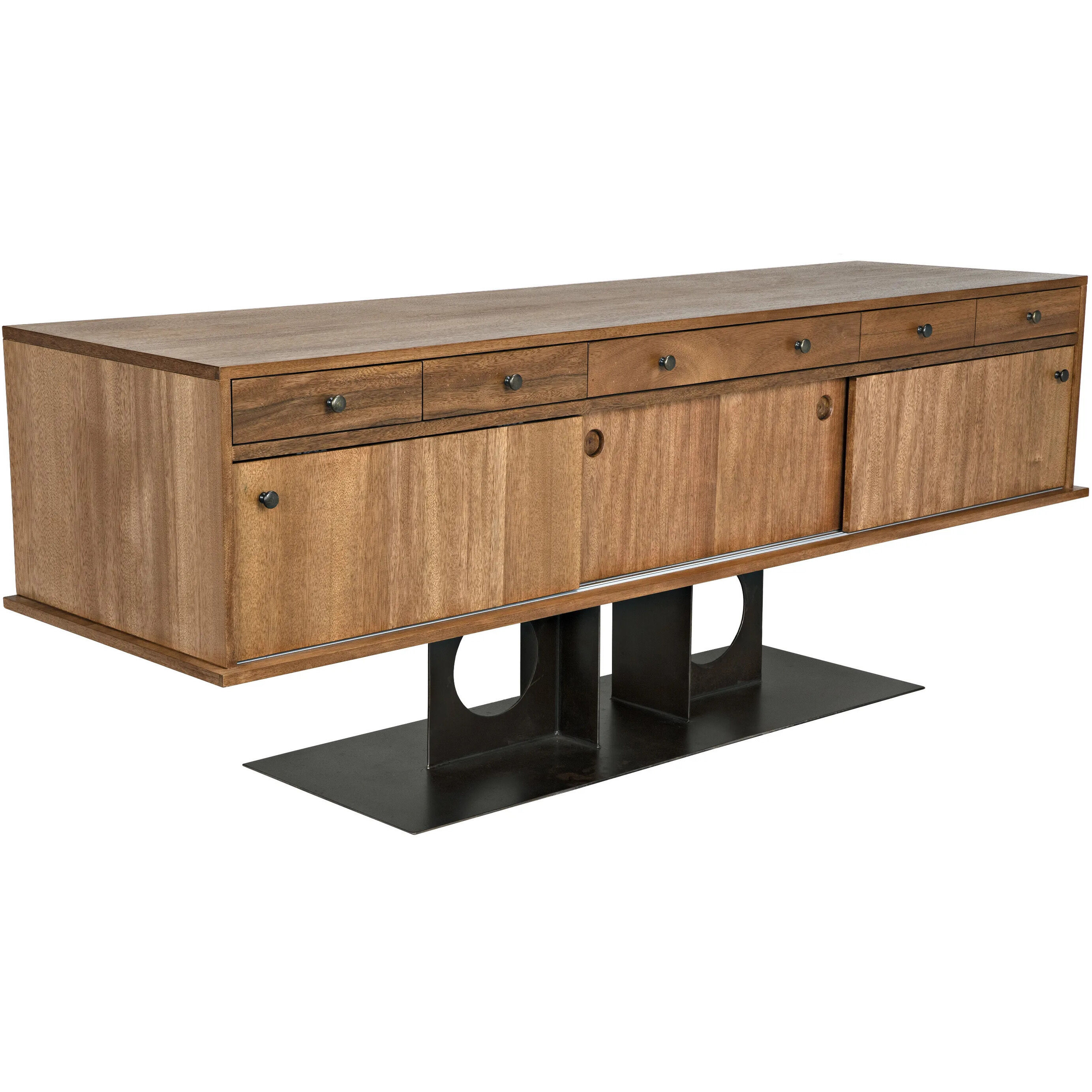 Wolf 82 X 23 inch Dark Walnut Sideboard