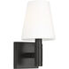 TOB by Thomas O'Brien Beckham Classic 1 Light 5.5 inch Aged Iron Sconce Wall Light
