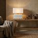Darth 20 inch 60.00 watt Waxed Table Lamp Portable Light