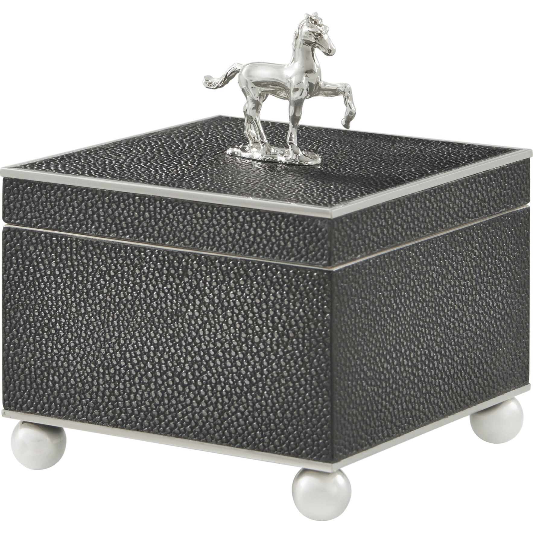 Gate 5 X 5 inch Table Top Box, Wooden, Spencer London