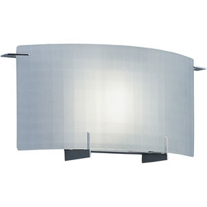 Moderne 1 Light 14 inch Chrome ADA Wall Sconce Wall Light