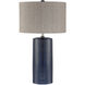 Jacoby 29 inch 150.00 watt Navy Blue Table Lamp Portable Light