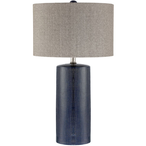 Jacoby 29 inch 150.00 watt Navy Blue Table Lamp Portable Light