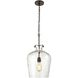 Tuscan Villa 1 Light 12 inch Oil Rubbed Bronze Pendant Ceiling Light