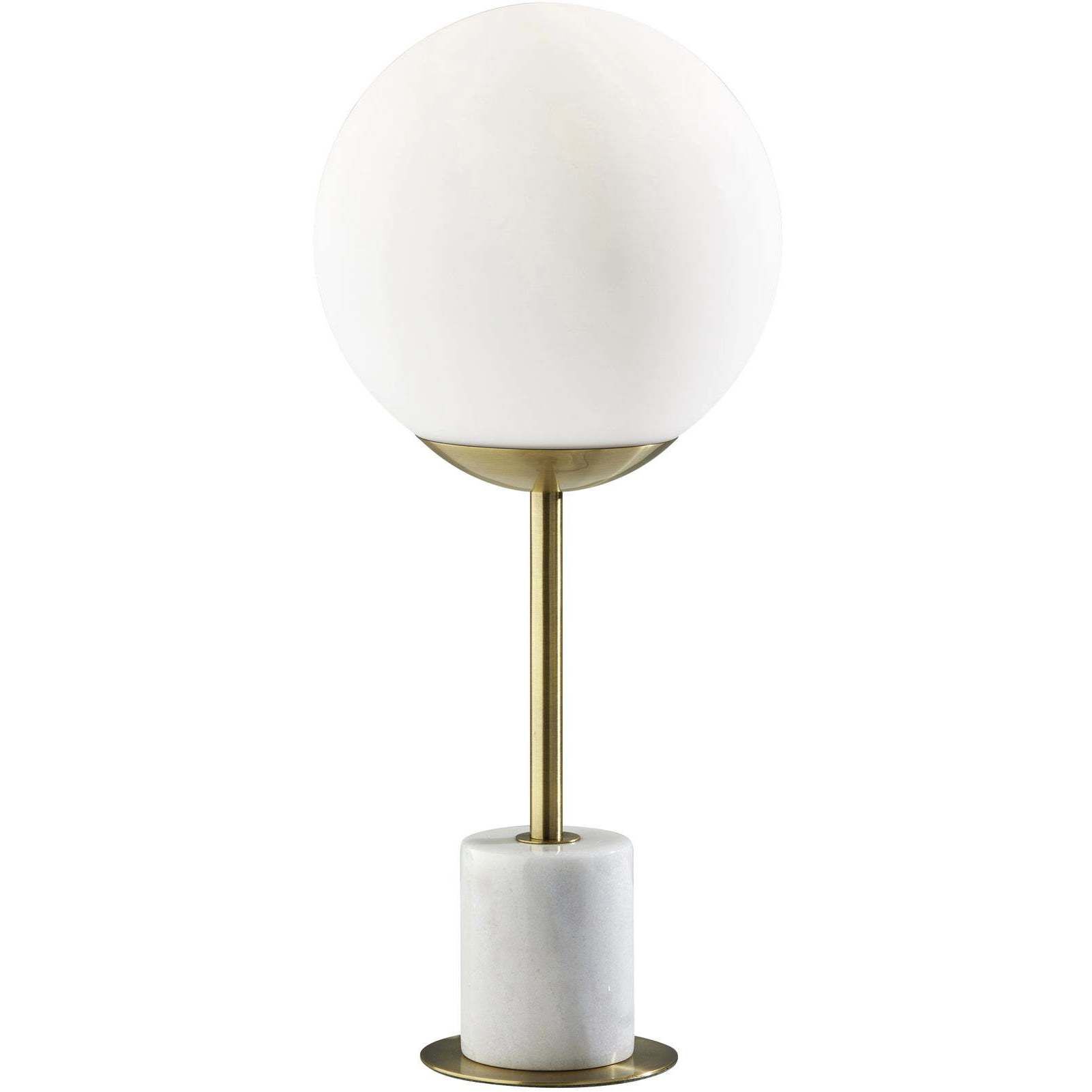 Terra 19 inch 40.00 watt Antique Brass Table Lamp Portable Light