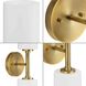 Cofield 2 Light 5.62 inch Vintage Brass Wall Bracket Wall Light