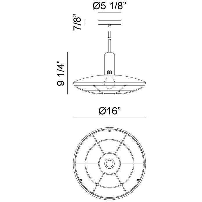 Compton 1 Light 16 inch Matte Black Wall Sconce Wall Light