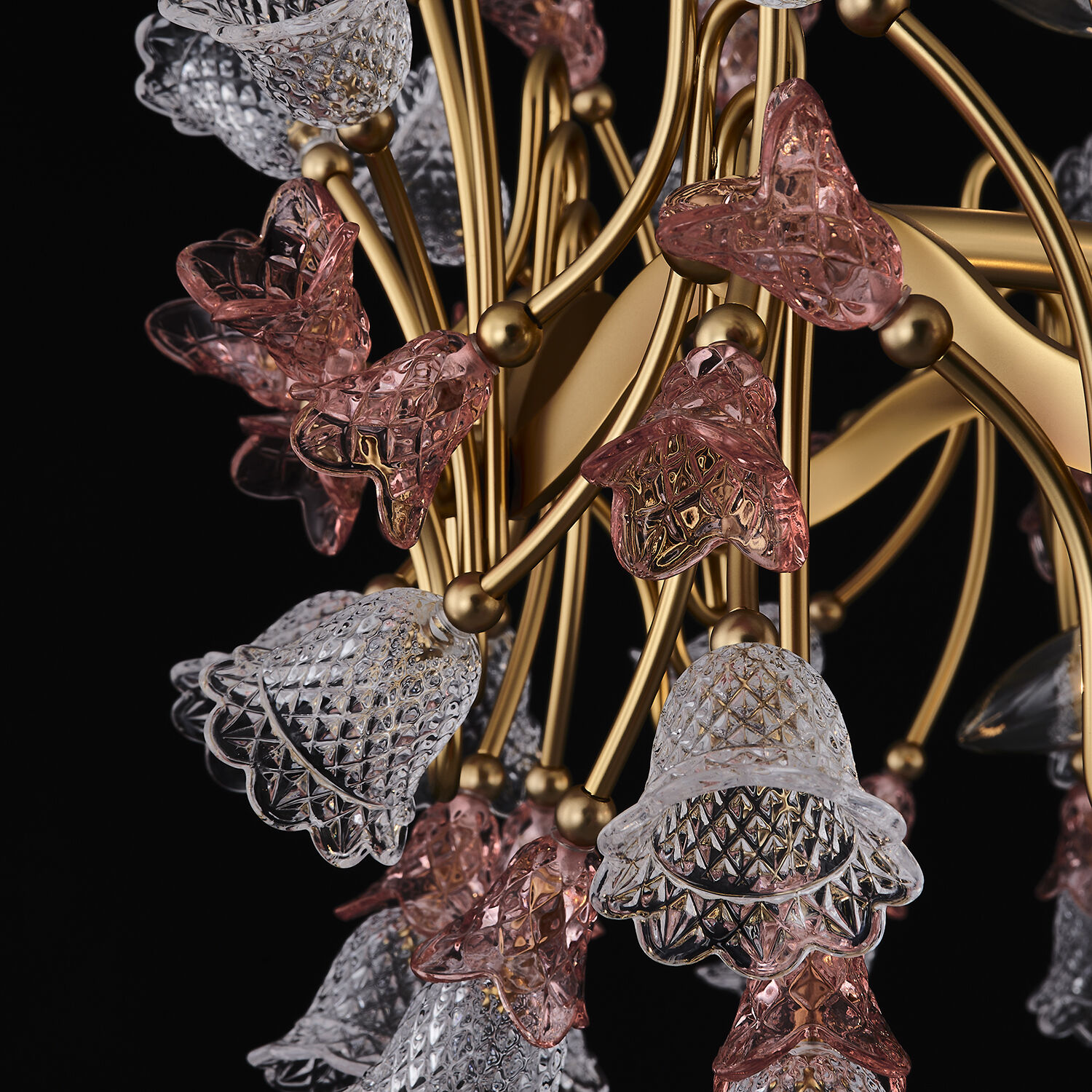 Bella 8 Light 32 inch Antique Brass Pendant Ceiling Light