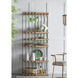 Anita 76.8 X 31.5 X 16.9 inch Black Shelf