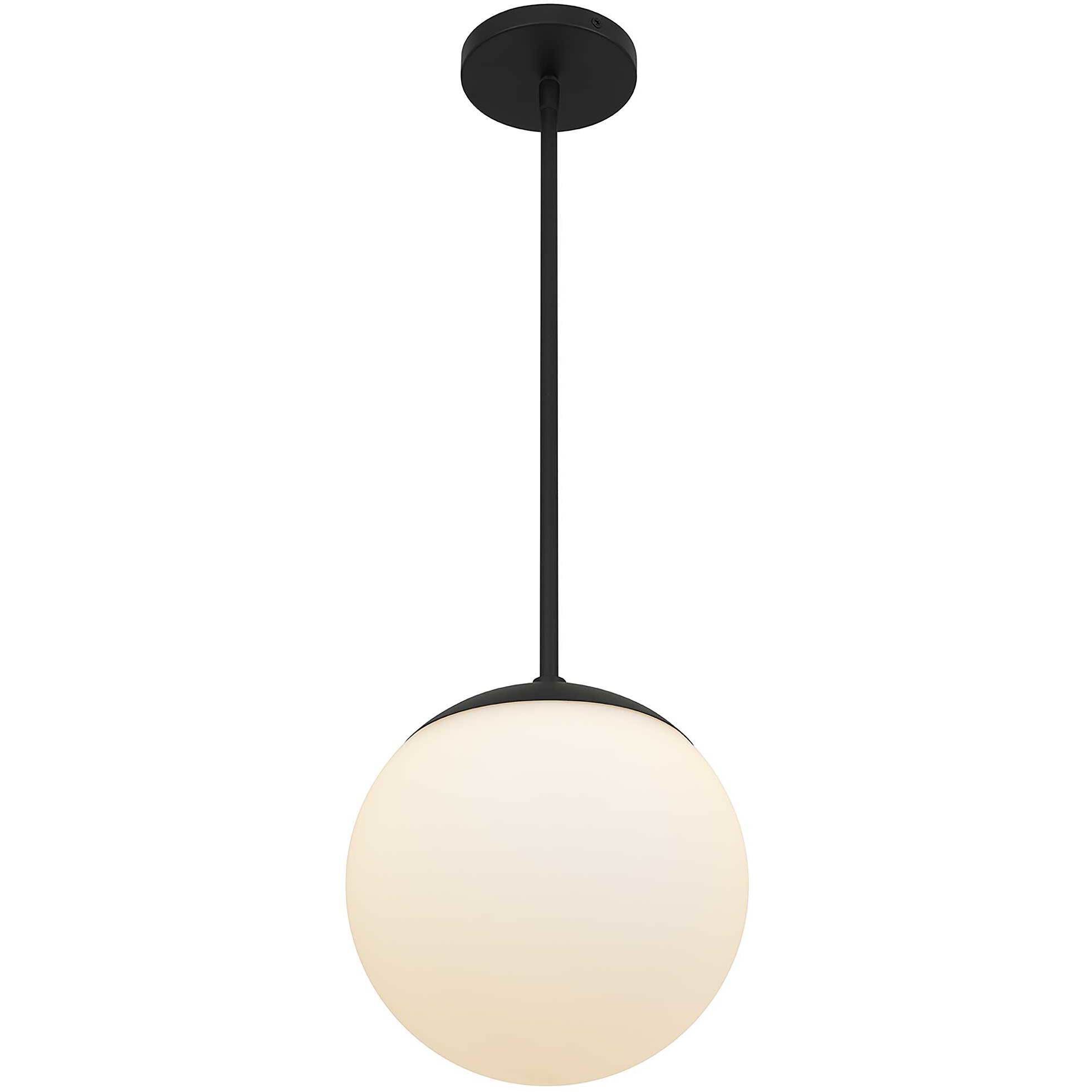 Rondure LED 10 inch Sand Black Outdoor Pendant