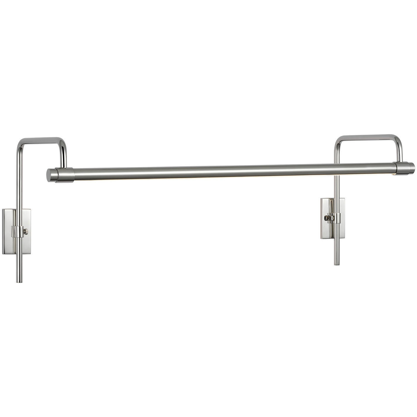 Thomas O'Brien Kidd 15 watt 24 inch Polished Nickel Frame Mount Picture Light Wall Light