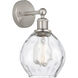 Edison Waverly 1 Light 6 inch Brushed Satin Nickel Sconce Wall Light