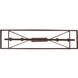 Lacey 6 Light 49 inch Antique Silver Leaf Pendant Ceiling Light