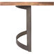 Bent 118 X 40 inch Natural Dining Table, Large